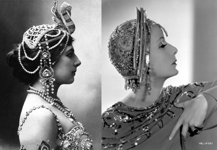 Mata Hari 1910… Greta Garbo 1931